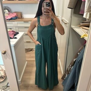 Free People Sundress Overalls-XS